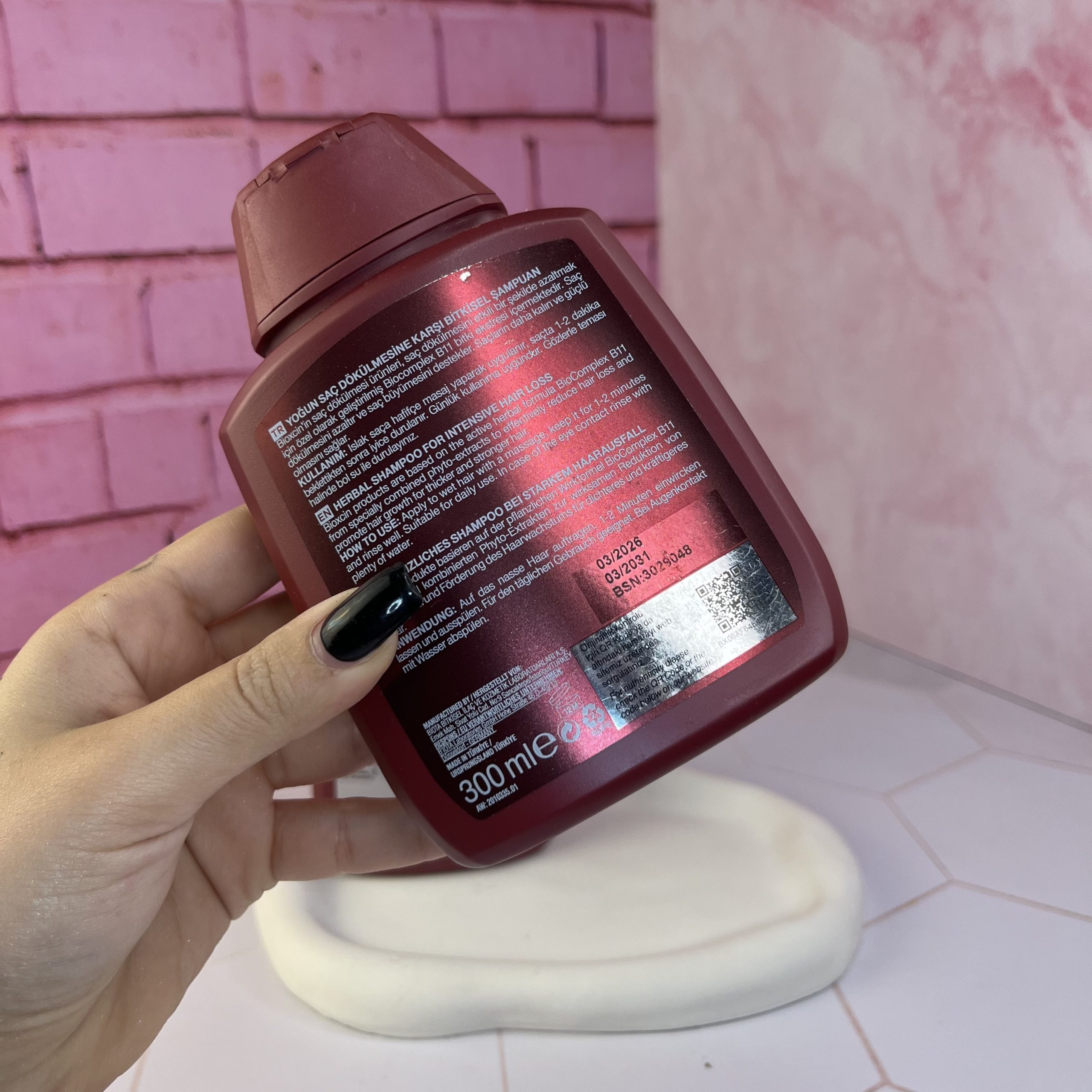 شامپو فورت بیوکسین Bioxcin Forte - Image 3