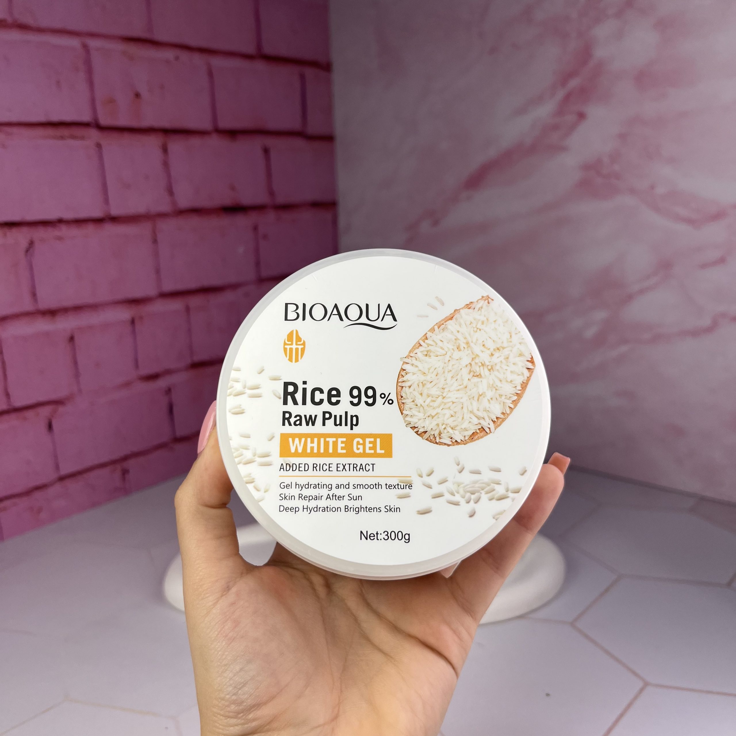 ژل آبرسان برنج بیواکوا BIOAQUA - تصویر 3