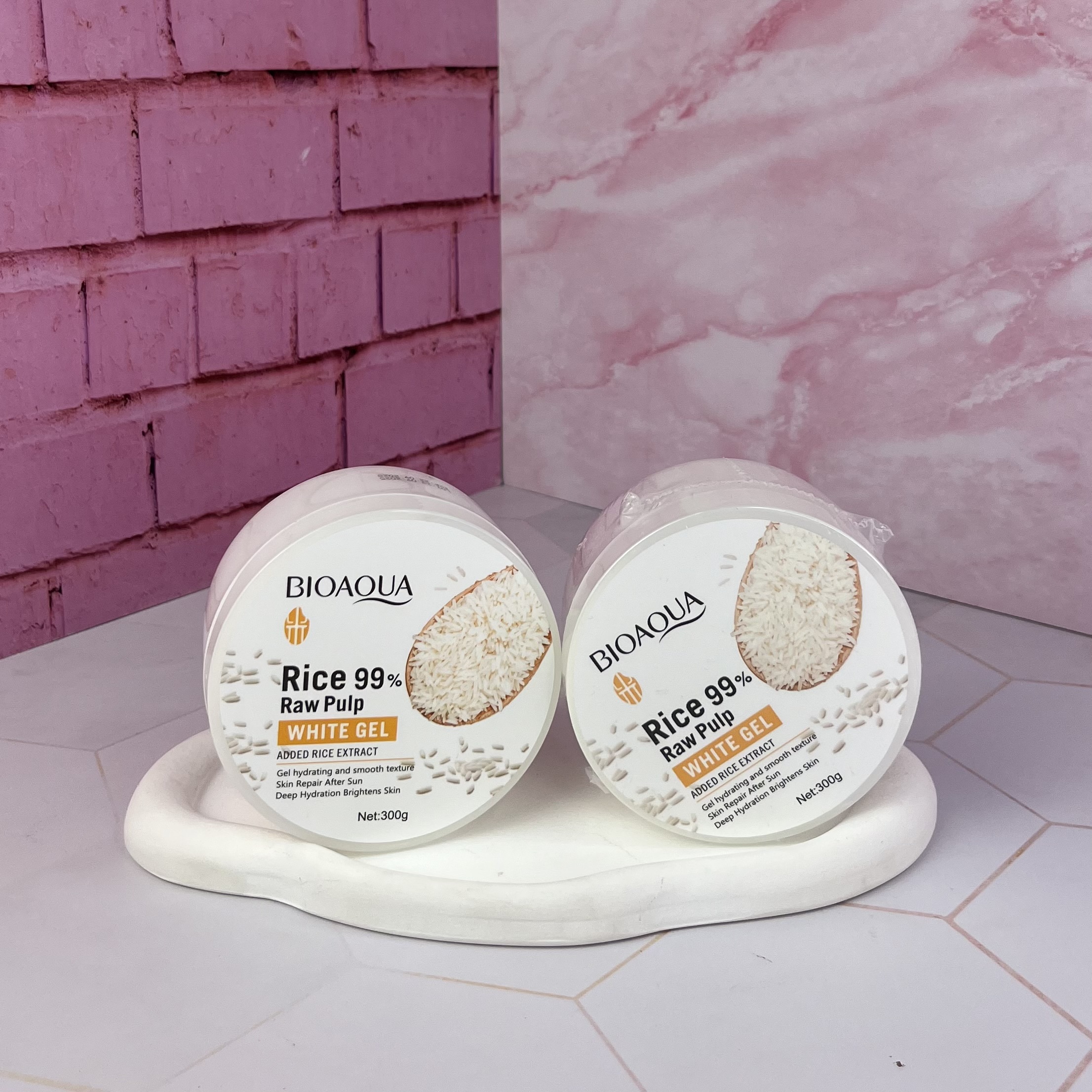 ژل آبرسان برنج بیواکوا BIOAQUA - تصویر 2
